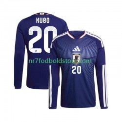 Japan Trøje Kubo 20 Mænd Hjemmebane Fodboldsæt VM i fodbold 2026 Langærmet