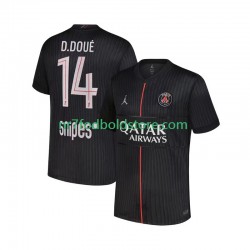 Paris Saint-Germain Trøje Desire Doue 14 Mænd 4. Valg Fodboldsæt 2025-2026 Kortærmet