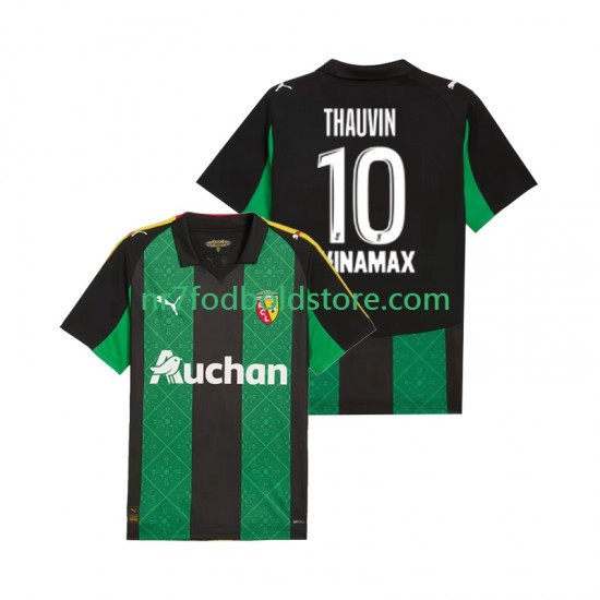 RC Lens Trøje Florian Thauvin 10 Mænd Udebane Fodboldsæt 2025-2026 Kortærmet