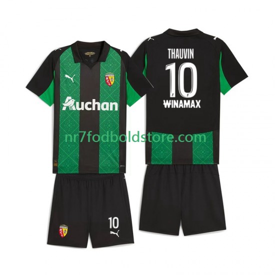 RC Lens Trøje Florian Thauvin 10 Børn Udebane Fodboldsæt 2025-2026 Kortærmet