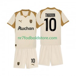 RC Lens Trøje Florian Thauvin 10 Børn 3. Valg Fodboldsæt 2025-2026 Kortærmet