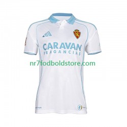 Real Zaragoza Trøje Mænd Hjemmebane Fodboldsæt 2025-2026 Kortærmet