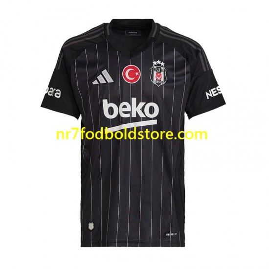 Besiktas Trøje Mænd Udebane Fodboldsæt 2024-2025 Kortærmet