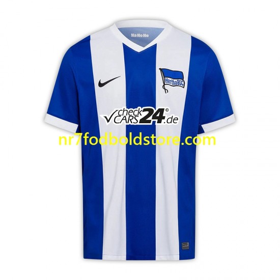 Hertha BSC Trøje Mænd Hjemmebane Fodboldsæt 2024-2025 Kortærmet
