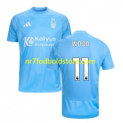 Nottingham Forest Trøje Chris Wood 11 Mænd 3. Valg Fodboldsæt 2024-2025 Kortærmet