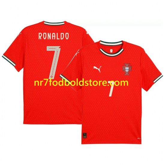 Portugal Trøje RONALDO 7 Mænd Hjemmebane Fodboldsæt 2025 Kortærmet
