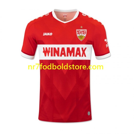 VfB Stuttgart Trøje Mænd Udebane Fodboldsæt 2024-2025 Kortærmet