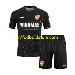 VfB Stuttgart Trøje Børn 3. Valg Fodboldsæt 2024-2025 Kortærmet