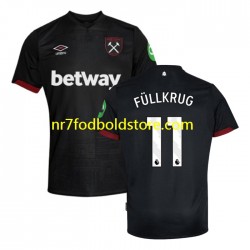 West Ham United Trøje FULLKRUG 11 Mænd Udebane Fodboldsæt 2024-2025 Kortærmet