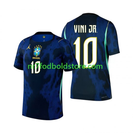 Brasilien Trøje Vinicius Junior 10 Mænd Udebane Fodboldsæt VM i fodbold 2026 Kortærmet
