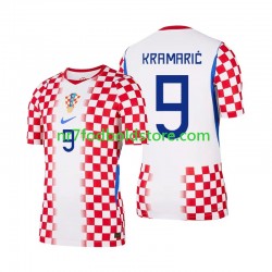 Kroatien Trøje Andrej Kramaric 9 Mænd Hjemmebane Fodboldsæt VM i fodbold 2026 Kortærmet