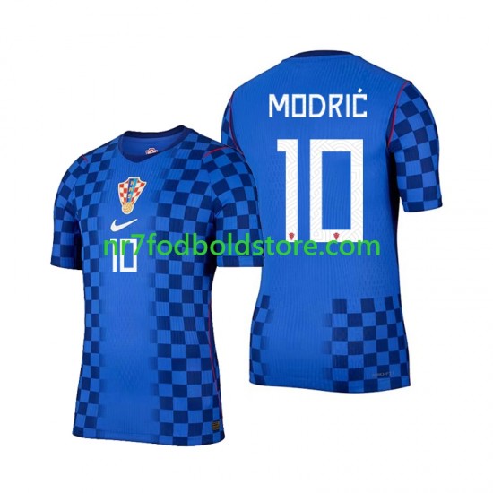 Kroatien Trøje Modrić Luka 10 Mænd Udebane Fodboldsæt VM i fodbold 2026 Kortærmet