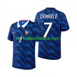 Frankrig Trøje Ousmane Dembele 7 Mænd Hjemmebane Fodboldsæt VM i fodbold 2026 Kortærmet
