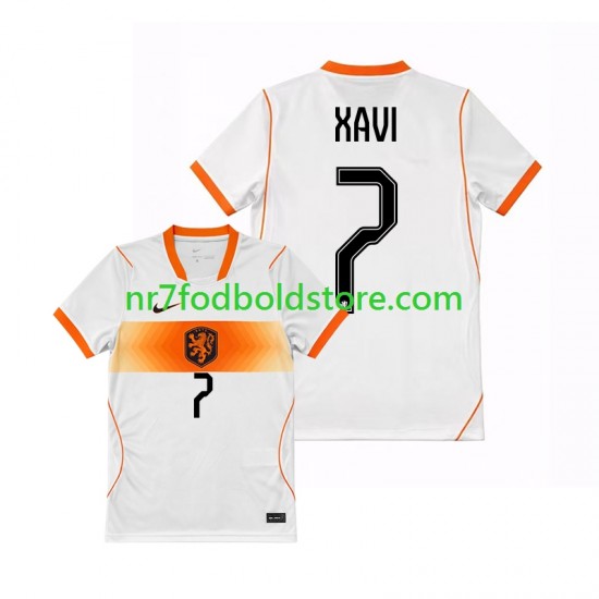 Holland Trøje Xavi Simons 7 Mænd Udebane Fodboldsæt VM i fodbold 2026 Kortærmet