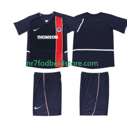 AC Milan Trøje 2003 Retro Børn Hjemmebane Fodboldsæt 2002 Kortærmet