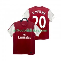 Arsenal Trøje V PERSIE 20 2012 Retro Mænd Hjemmebane Fodboldsæt 2011 Kortærmet