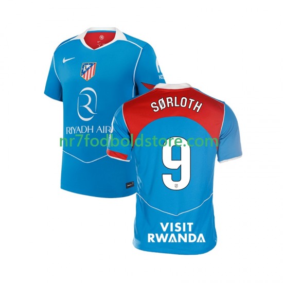 Atlético Madrid Trøje Alexander Sorloth 9 Mænd 3. Valg Fodboldsæt 2025-2026 Kortærmet