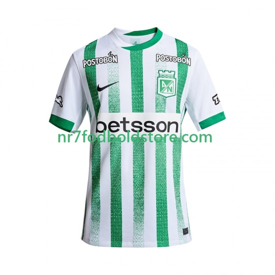 Trøje Atletico Nacional Mænd Hjemmebane Fodboldsæt 2025 Kortærmet