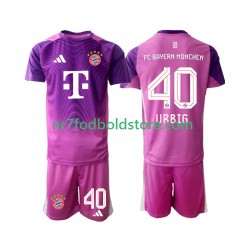 FC Bayern München Trøje Jonas Urbig 40 Målmand Børn 4. Valg Fodboldsæt 2025-2026 Kortærmet