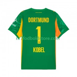 Borussia Dortmund Trøje Gregor Kobel 1 Målmand Mænd Hjemmebane Fodboldsæt 2025-2026 Kortærmet