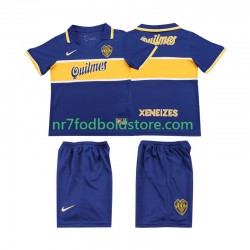 CA Boca Juniors Trøje 1996 1997 Retro Børn Hjemmebane Fodboldsæt Kortærmet