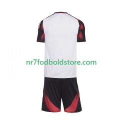 CR Flamengo Trøje Børn Udebane Fodboldsæt 2025-2026 Kortærmet
