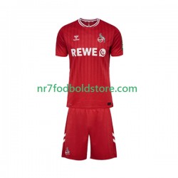 FC Köln Trøje Børn Udebane Fodboldsæt 2025-2026 Kortærmet