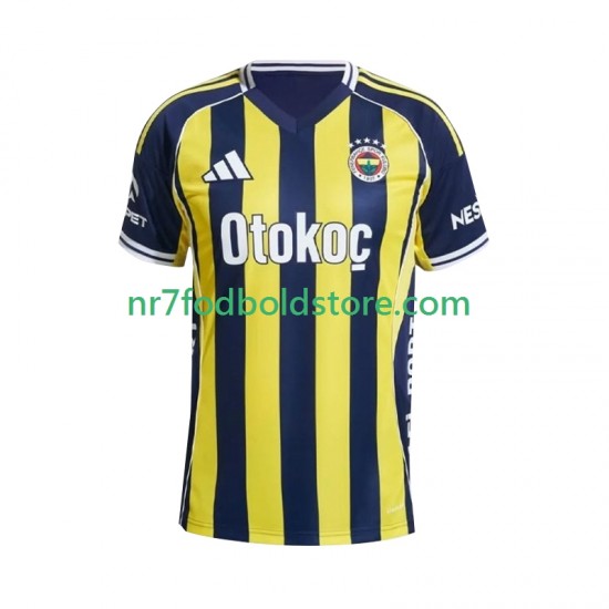 Trøje Fenerbahce Mænd Hjemmebane Fodboldsæt 2025-2026 Kortærmet