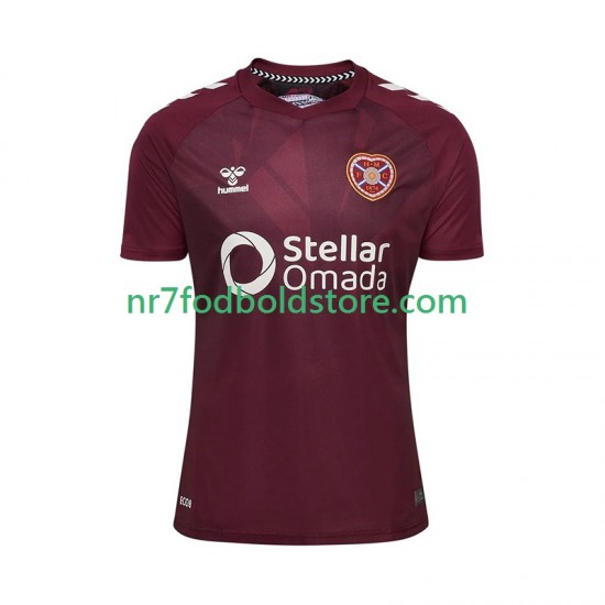 Trøje Hearts Mænd Hjemmebane Fodboldsæt 2025-2026 Kortærmet