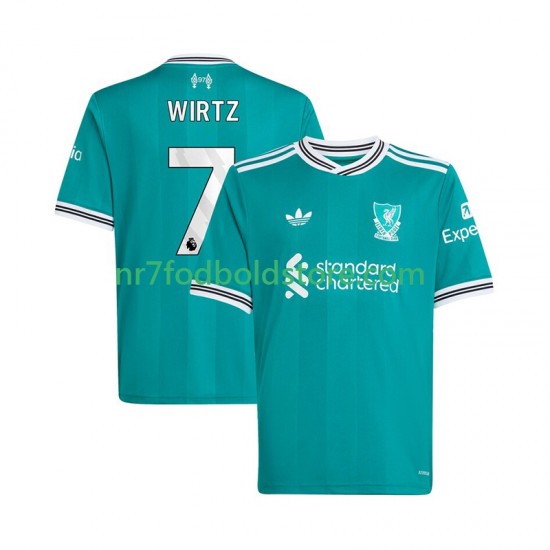 Liverpool Trøje Florian Wirtz 7 Mænd 3. Valg Fodboldsæt 2025-2026 Kortærmet