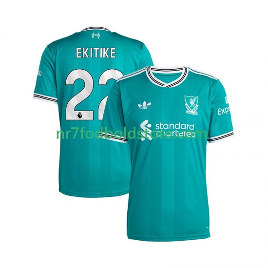 Liverpool Trøje Hugo Ekitike 22 Mænd 3. Valg Fodboldsæt 2025-2026 Kortærmet