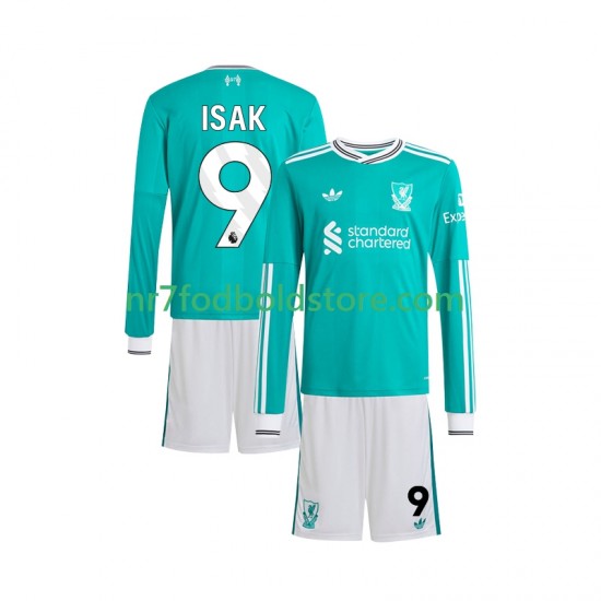 Liverpool Trøje ISAK 9 Børn 3. Valg Fodboldsæt 2025-2026 Langærmet