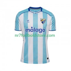 Málaga CF Trøje Mænd Hjemmebane Fodboldsæt 2025-2026 Kortærmet