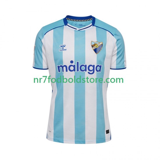Málaga CF Trøje Mænd Hjemmebane Fodboldsæt 2025-2026 Kortærmet