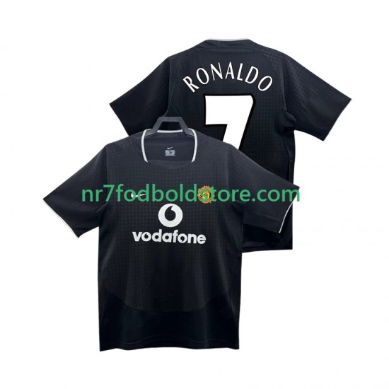 Manchester United Trøje RONALDO 7 Retro Mænd Udebane Fodboldsæt 2004 2002 Kortærmet