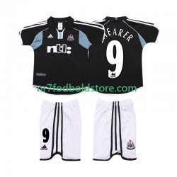 Newcastle United Trøje SHEARER 9 2000 2001 Retro Børn Udebane Fodboldsæt Kortærmet