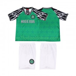 Nigeria Trøje 1995 Retro Børn Hjemmebane Fodboldsæt Kortærmet