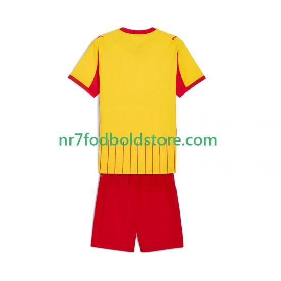 RC Lens Trøje Børn Hjemmebane Fodboldsæt 2025-2026 Kortærmet